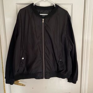 Black Bomber Jacket